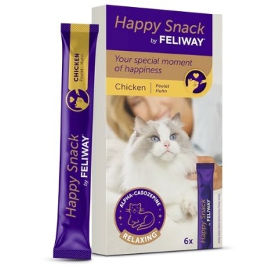 FELIWAY HAPPY SNACKS 6STICKS
