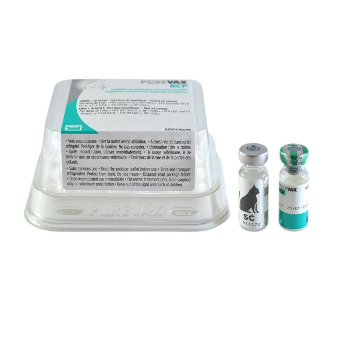 PUREVAX RCP*50FL 1D+50FL 0,5ML