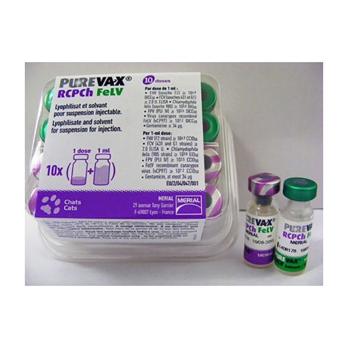 PUREVAX RCP FELV*10FL 1D+10FL