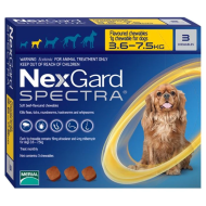 NEXGARD SPECTRA*3,5-7,5KG 6CPR
