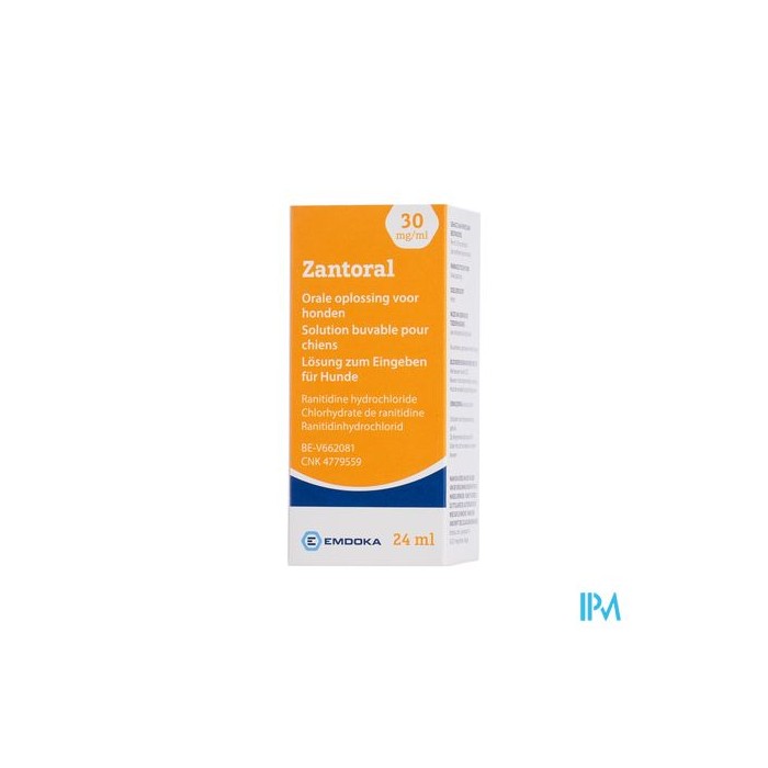 ZANTORAL*OS 24ML 30MG/ML CANI