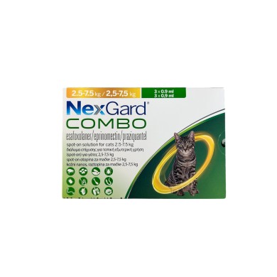 NEXGARD COMBO*3APPL 2,5-7,5KG