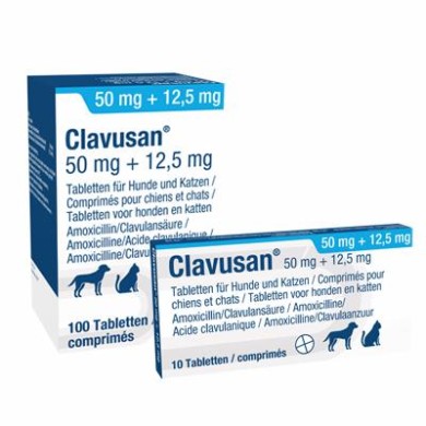 CLAVUSAN*10CPR 50MG+12,5MG