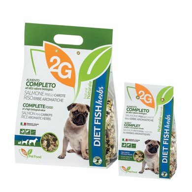 2G PET FOOD DIET FISH HERB350G