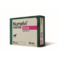 NUMELVI*30CPR RIV 31,6MG CANI