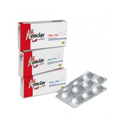 KONCLAV*10CPR 40MG+10MG