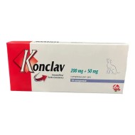 KONCLAV*10CPR 200MG+50MG