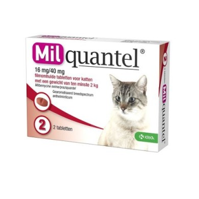 MILQUANTEL*48CPR 16MG+40MG GA