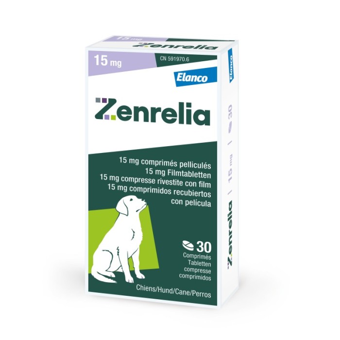 ZENRELIA*30CPR RIV 15MG 
