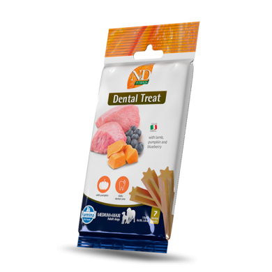 TREATS N&D PUMPKIN LAMB MM