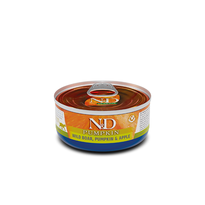 N&D CAT BOAR&PUMPKIN&APPLE 80G
