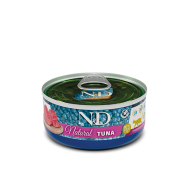 N&D CAT NATURAL TUNA 80G