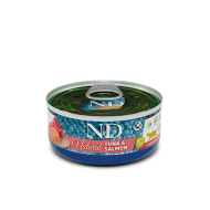 N&D CAT NATURAL TUNA&SALMON80G