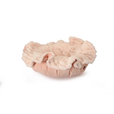 CUCCIA CUSCINO 2IN1 ROSA LACCI