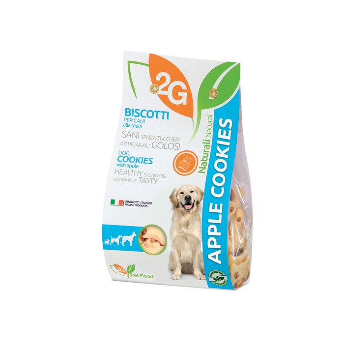 2G PET FOOD APPLE COOKIES 350G