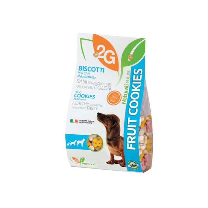 2G PET FOOD FRUIT COOKIES 350G