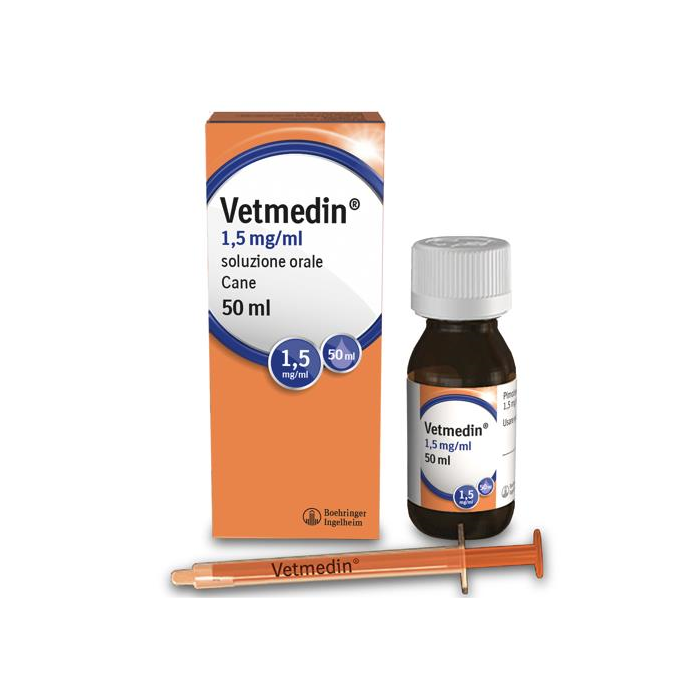 VETMEDIN*OS SOLUZ 1FL50ML CANI