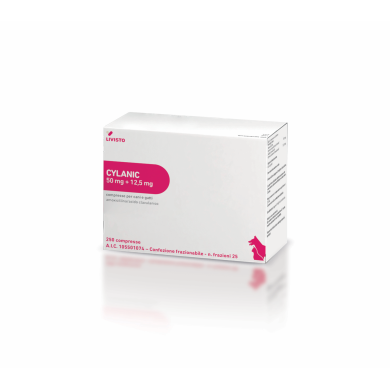 CYLANIC*250CPR 50MG+12,5MG