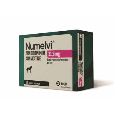NUMELVI*90CPR RIV 31,6MG CANI