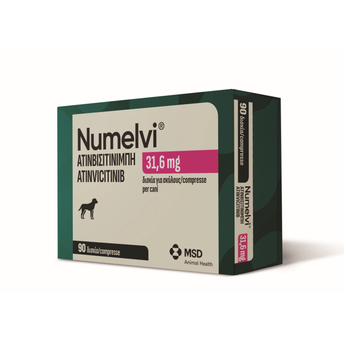 NUMELVI*90CPR RIV 31,6MG CANI