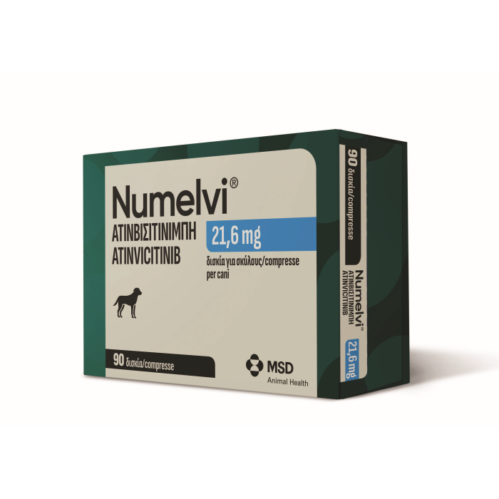 NUMELVI*90CPR RIV 21,6MG CANI