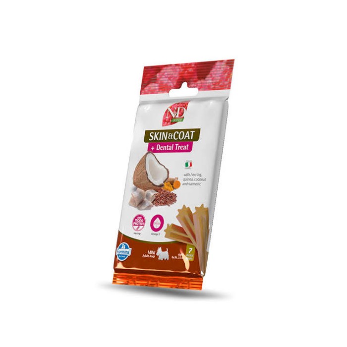 TREATS N&D QUI SKIN HERRING MM