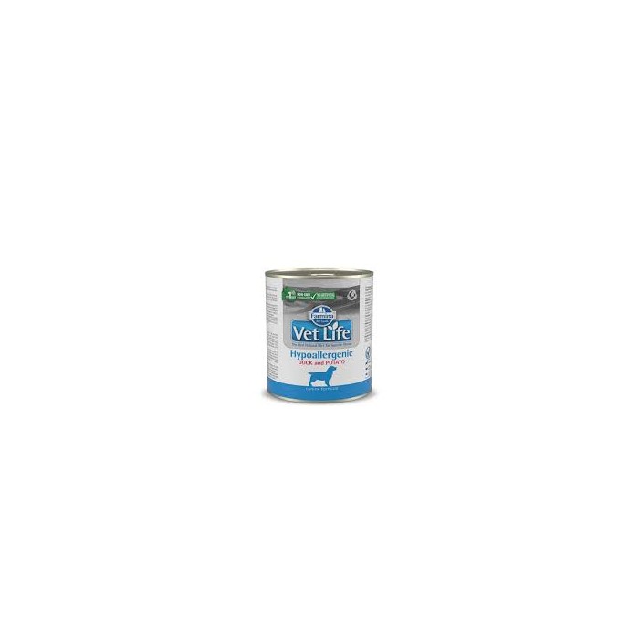 VET LIFE DOG HYP DUCK&POT 300G