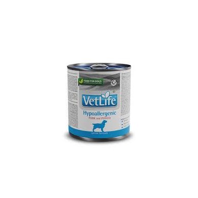 VET LIFE DOG HYP PORK&POT 300G