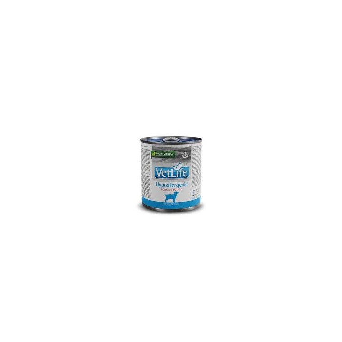 VET LIFE DOG HYP PORK&POT 300G