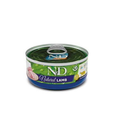 N&D CAT NATURAL LAMB 70G