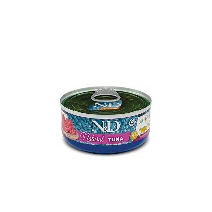 N&D CAT NATURAL TUNA 70G