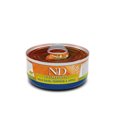 N&D CAT WILD BOAR&PUMP&APPL70G