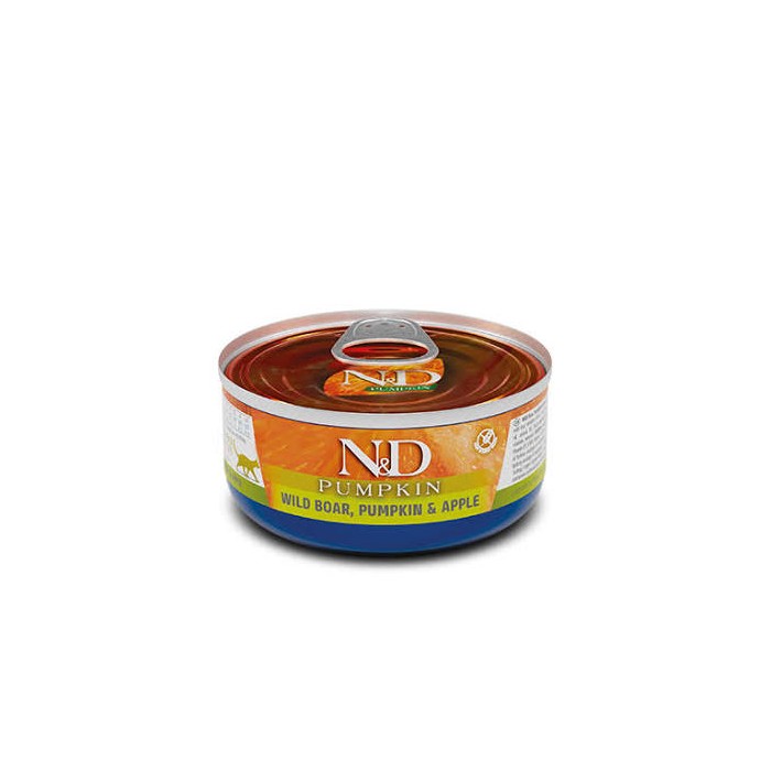 N&D CAT WILD BOAR&PUMP&APPL70G