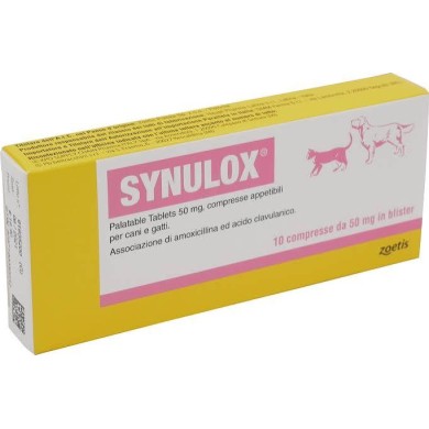 SYNULOX*10CPR 50MG CANI GATTI