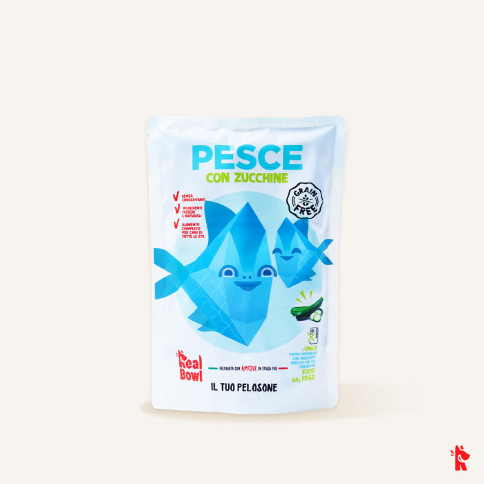 REAL BOWL Busta Pesce senza cereali 400g