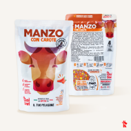REAL BOWL Pack  14 Buste Manzo senza cereali 700g