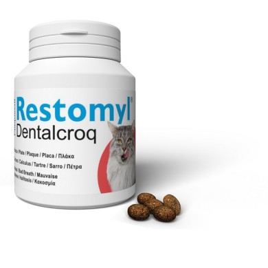RESTOMYL DENTALCROQ GATTO 60G