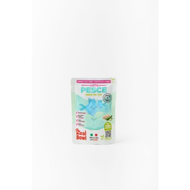 REAL BOWL Busta Pesce senza cereali 80g Gatto