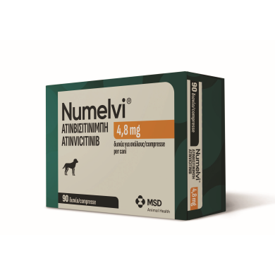 NUMELVI*90CPR RIV 4,8MG CANI