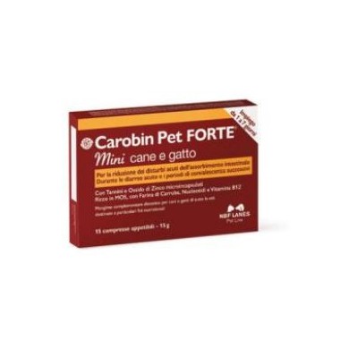 CAROBIN PET FORTE MINI 15CPR