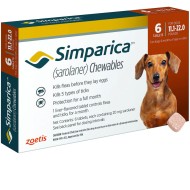 SIMPARICA*6CPR MAST 40MG CANI