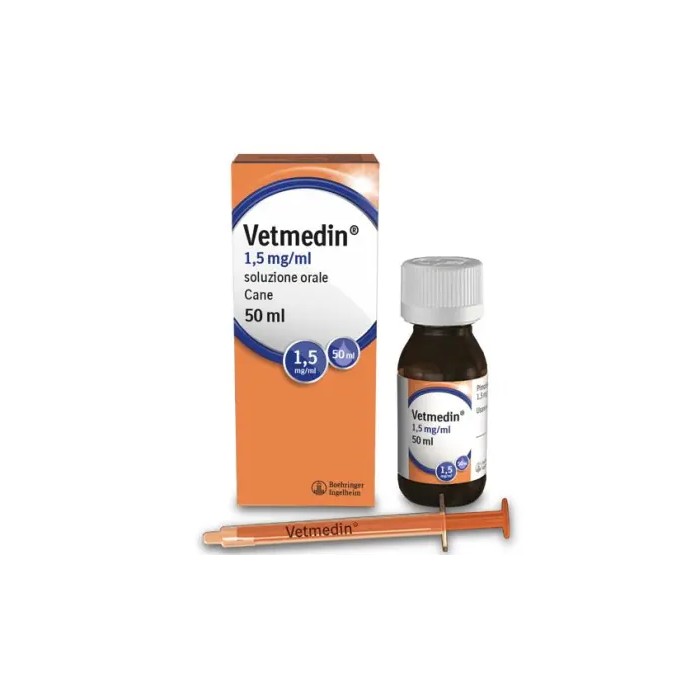VETMEDIN*OS SOLUZ 1FL50ML CANI