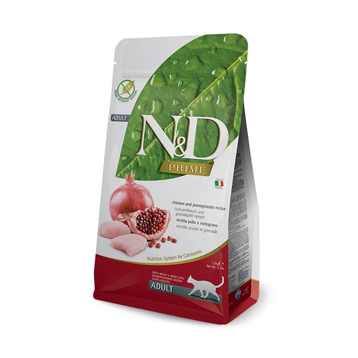N&D PRIME CAT CHICK&POM KIT5KG