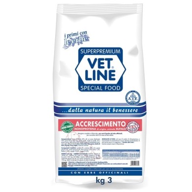 VET LINE ACCRESC BUFALO 3KG