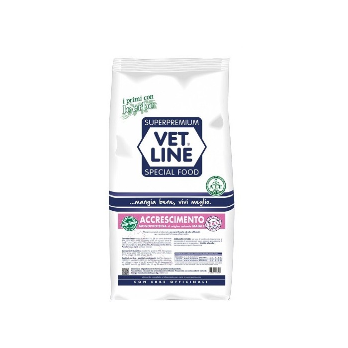 VET LINE ACCRESC MAIALE 3KG