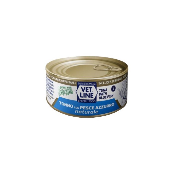 VET LINE GATTO TONNO+PESCE 70G