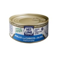 VET LINE GATTO POLLO+CAROT 70G