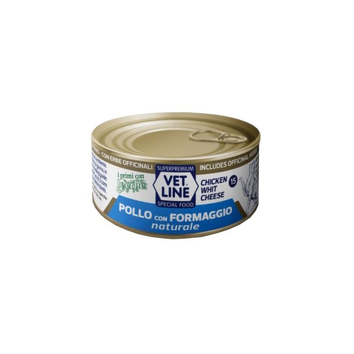 VET LINE GATTO POLLO+FOR 70G