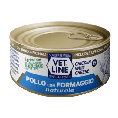 VET LINE GATTO POLLO+FOR 150G