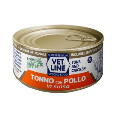 VET LINE GATTO TONNO/POL SALSA